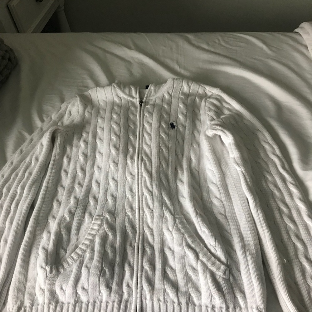 Rare knitted zip up